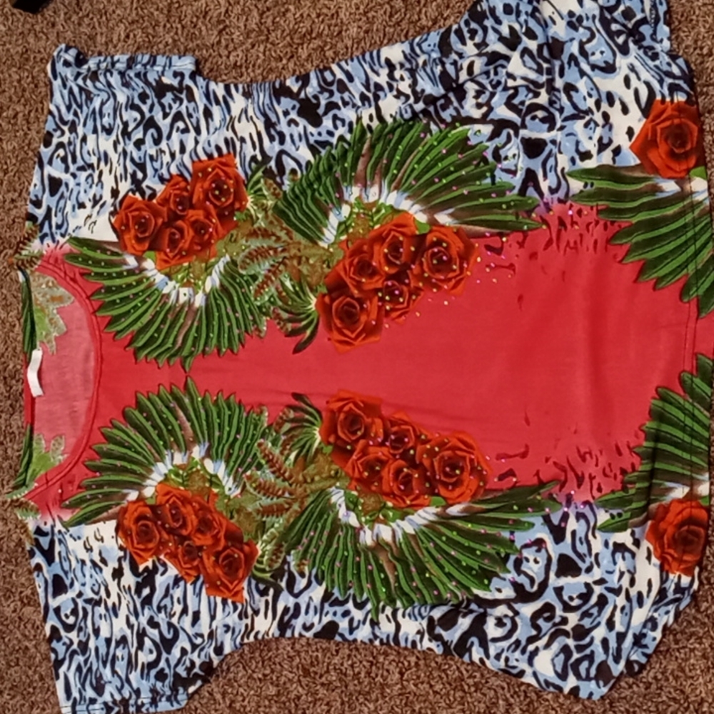 Rose Rhinestone Top - Picture 5 of 6